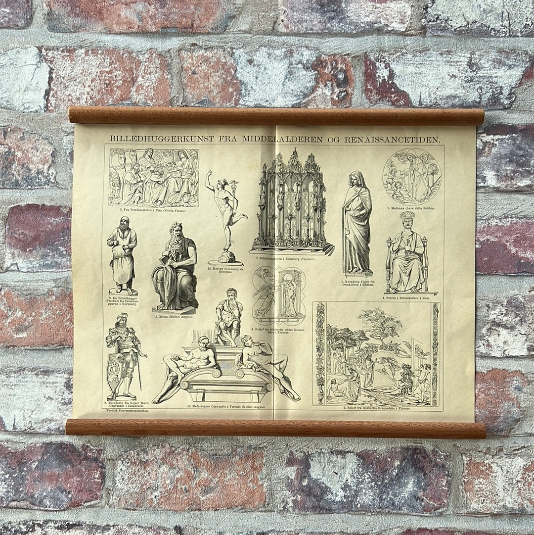 Billedhuggerkunst fra middelalderen og renaissancetiden