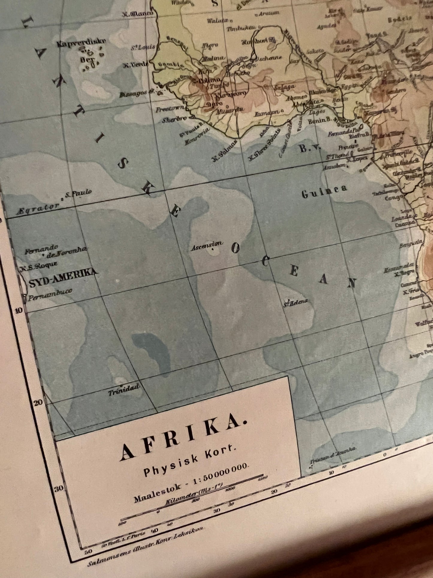 Afrika Physisk